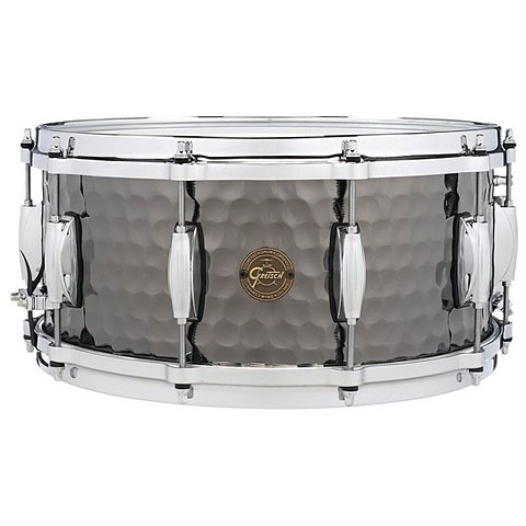 Gretsch Drums Full Range 14" x 6,5" Hammered Black Steel Snare Snare Gretsch Drums Full Range 14" x 6,5" Hammered Black Steel Snare Snare von Gretsch Drums