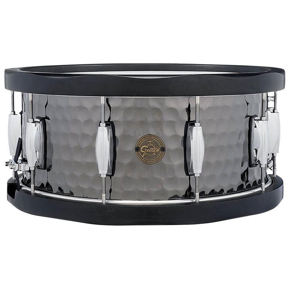 Gretsch Drums Full Range 14" x 6,5" Hammered Black Steel Snare Snare Gretsch Drums Full Range 14" x 6,5" Hammered Black Steel Snare Snare von Gretsch Drums