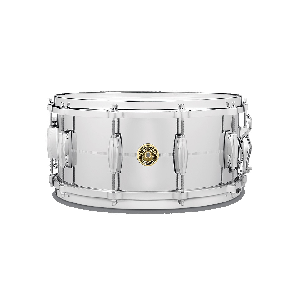 Gretsch Drums G-4000 USA 14" x 6,5" Chrome over Brass Snare Drum Gretsch Drums G-4000 USA 14" x 6,5" Chrome over Brass Snare Drum von Gretsch Drums