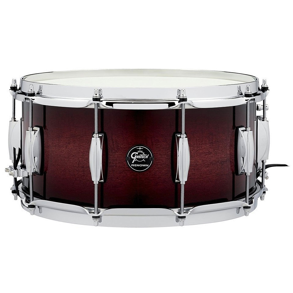 Gretsch Drums Renown Maple 14" x 6,5" Cherry Burst Snare Drum Snare Gretsch Drums Renown Maple 14" x 6,5" Cherry Burst Snare Drum Snare von Gretsch Drums