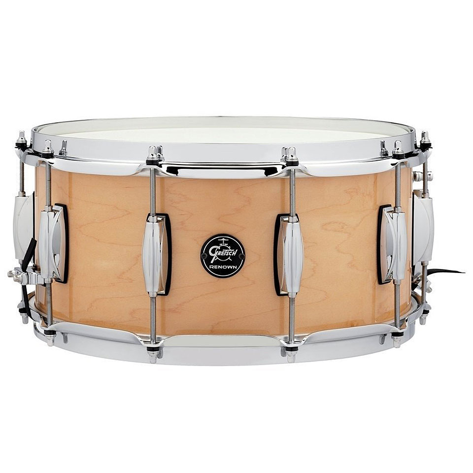 Gretsch Drums Renown Maple 14" x 6,5" Gloss Natural Snare Drum Snare Gretsch Drums Renown Maple 14" x 6,5" Gloss Natural Snare Drum Snare von Gretsch Drums