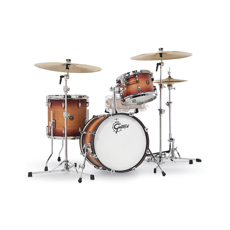 Gretsch Drums Renown Maple 18" Satin Tobacco Burst Shellset Schlagzeug von Gretsch Drums