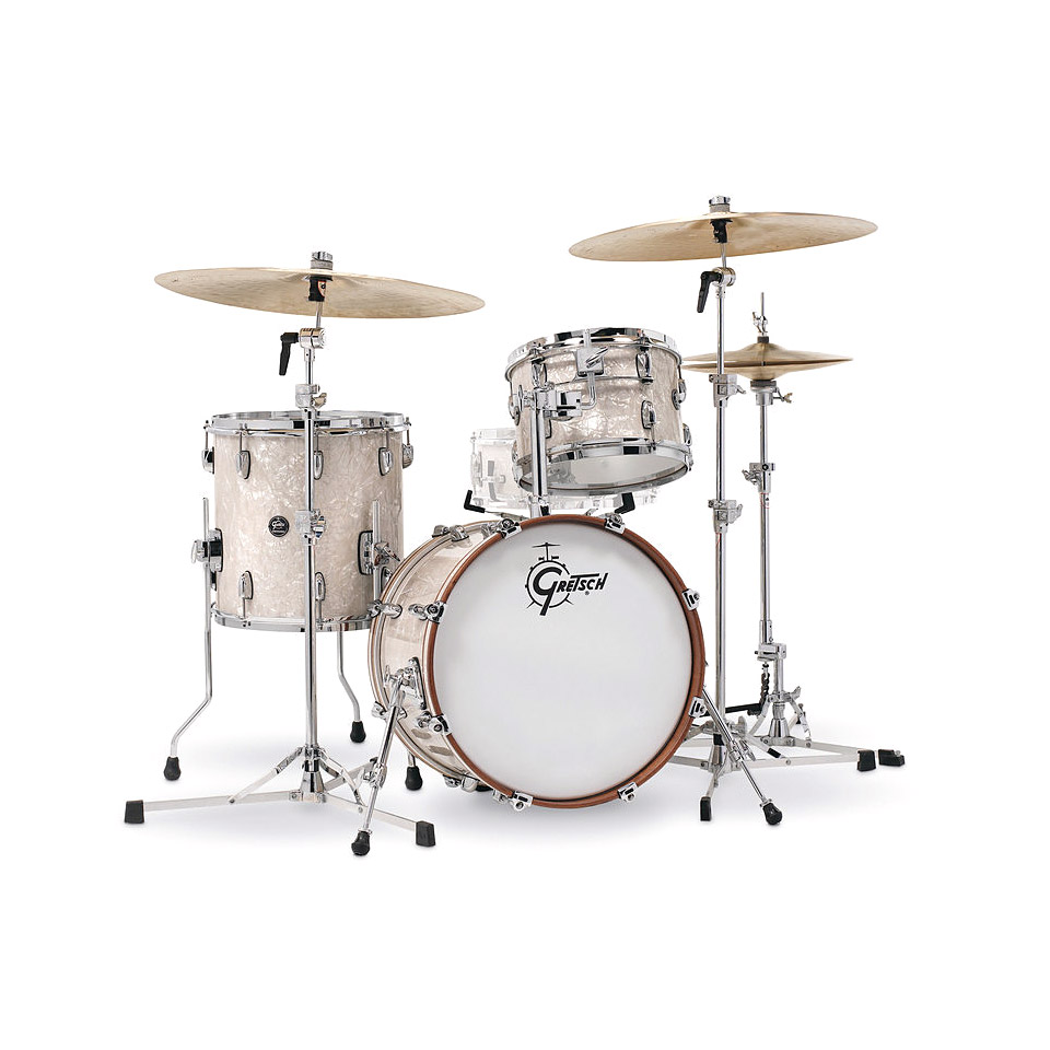 Gretsch Drums Renown Maple 18" Vintage Pearl Shell Set Schlagzeug Gretsch Drums Renown Maple 18" Vintage Pearl Shell Set Schlagzeug von Gretsch Drums