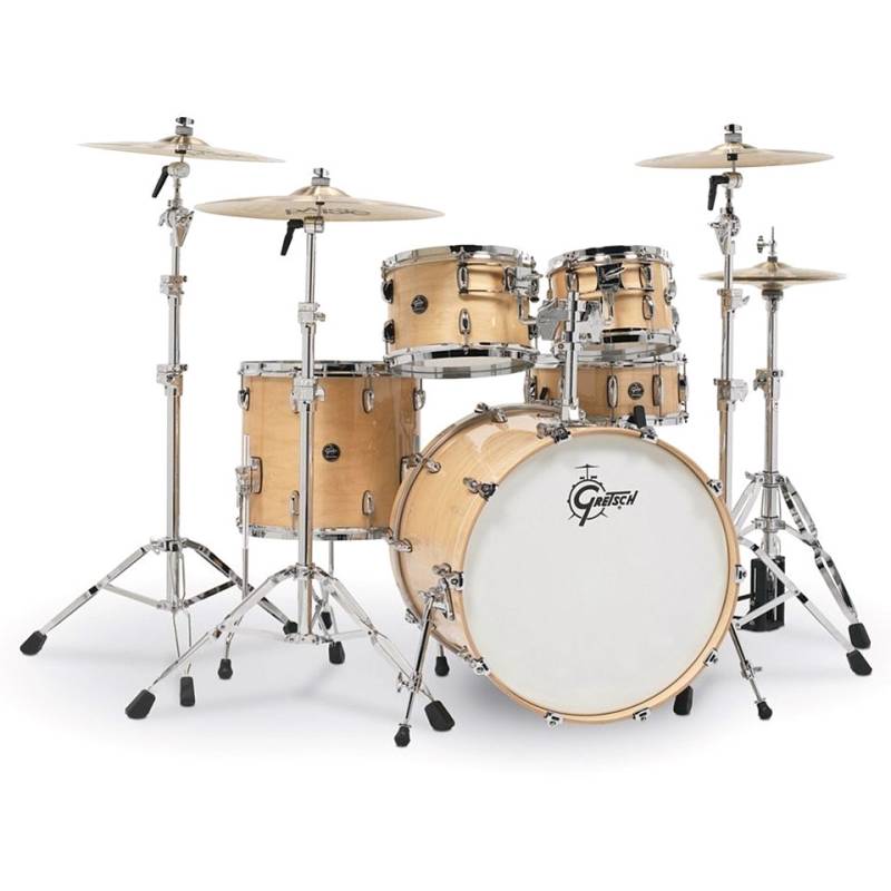 Gretsch Drums Renown Maple 22" Gloss Natural Shell Set Schlagzeug von Gretsch Drums