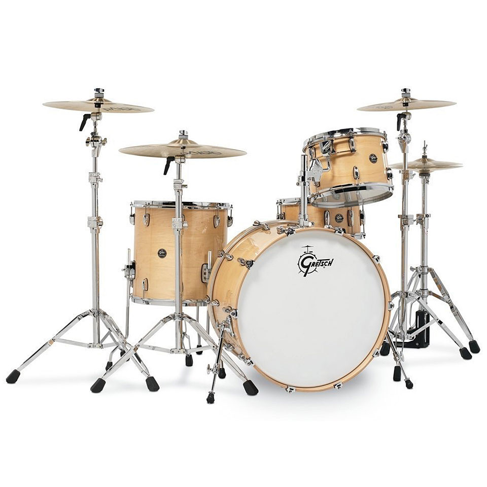 Gretsch Drums Renown Maple 24" Gloss Natural Shell Set Schlagzeug von Gretsch Drums