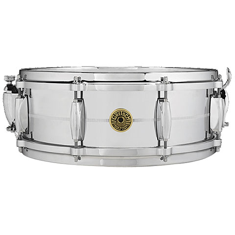 Gretsch Drums USA 14" x 5" Chrome over Brass Snare Snare Drum von Gretsch Drums