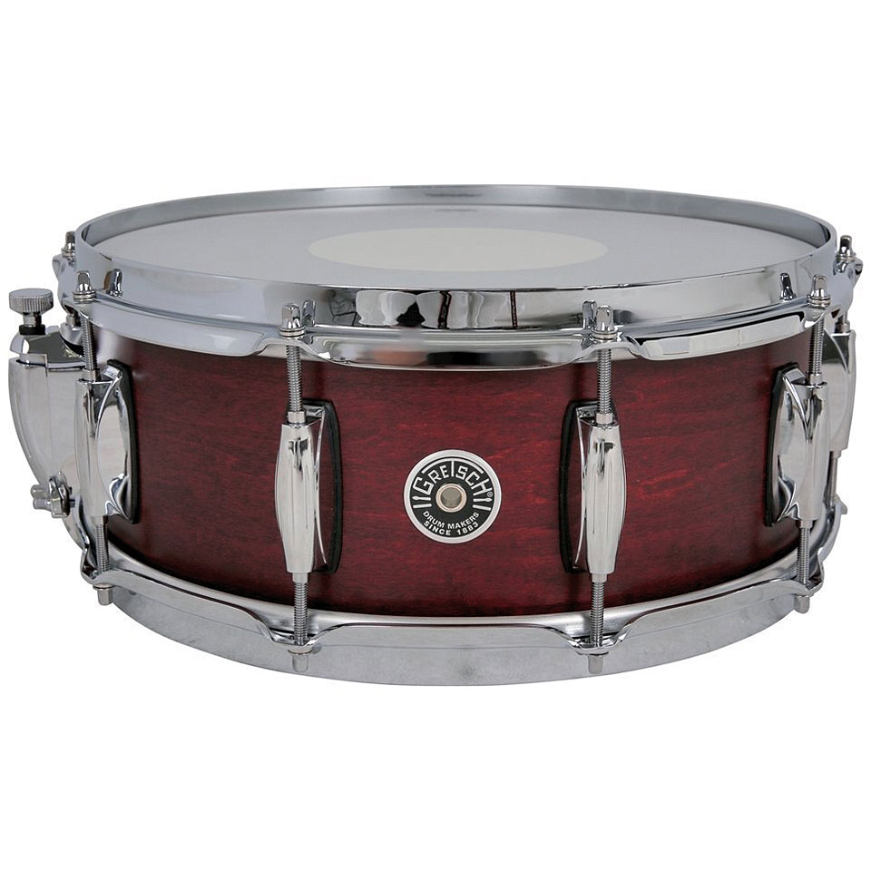 Gretsch Drums USA Brooklyn 14" x 5,5" Satin Cherry Red Snare Snare von Gretsch Drums