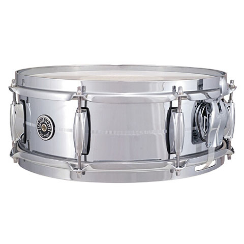 Gretsch Drums USA Brooklyn 14" x 5" Chrome over Brass Snare Snare Drum von Gretsch Drums