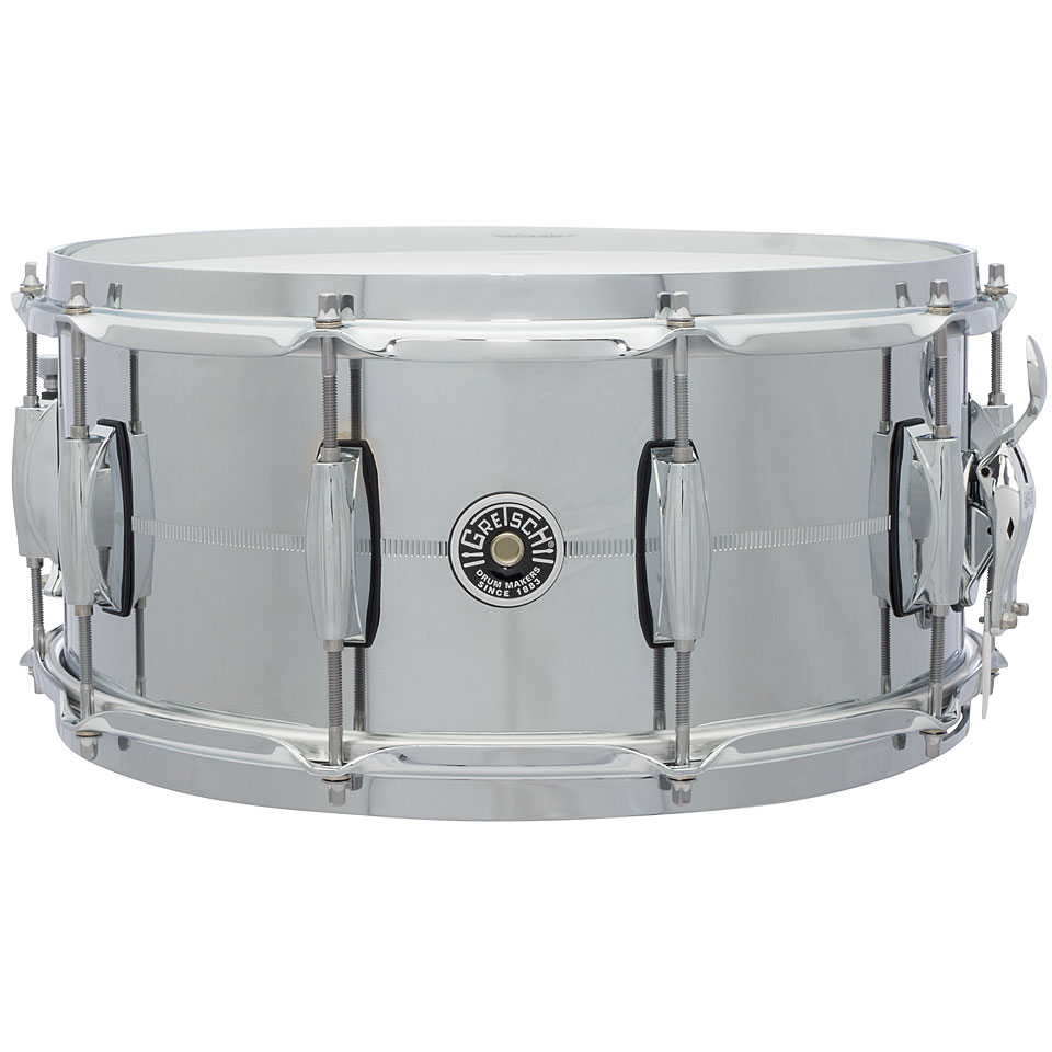 Gretsch Drums USA Brooklyn 14" x 6,5" Chrome over Steel Snare Snare Gretsch Drums USA Brooklyn 14" x 6,5" Chrome over Steel Snare Snare von Gretsch Drums