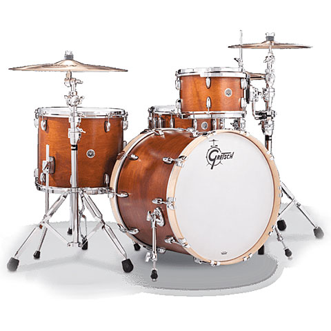 Gretsch Drums USA Brooklyn 20" Satin Mahogany Drumset Schlagzeug von Gretsch Drums