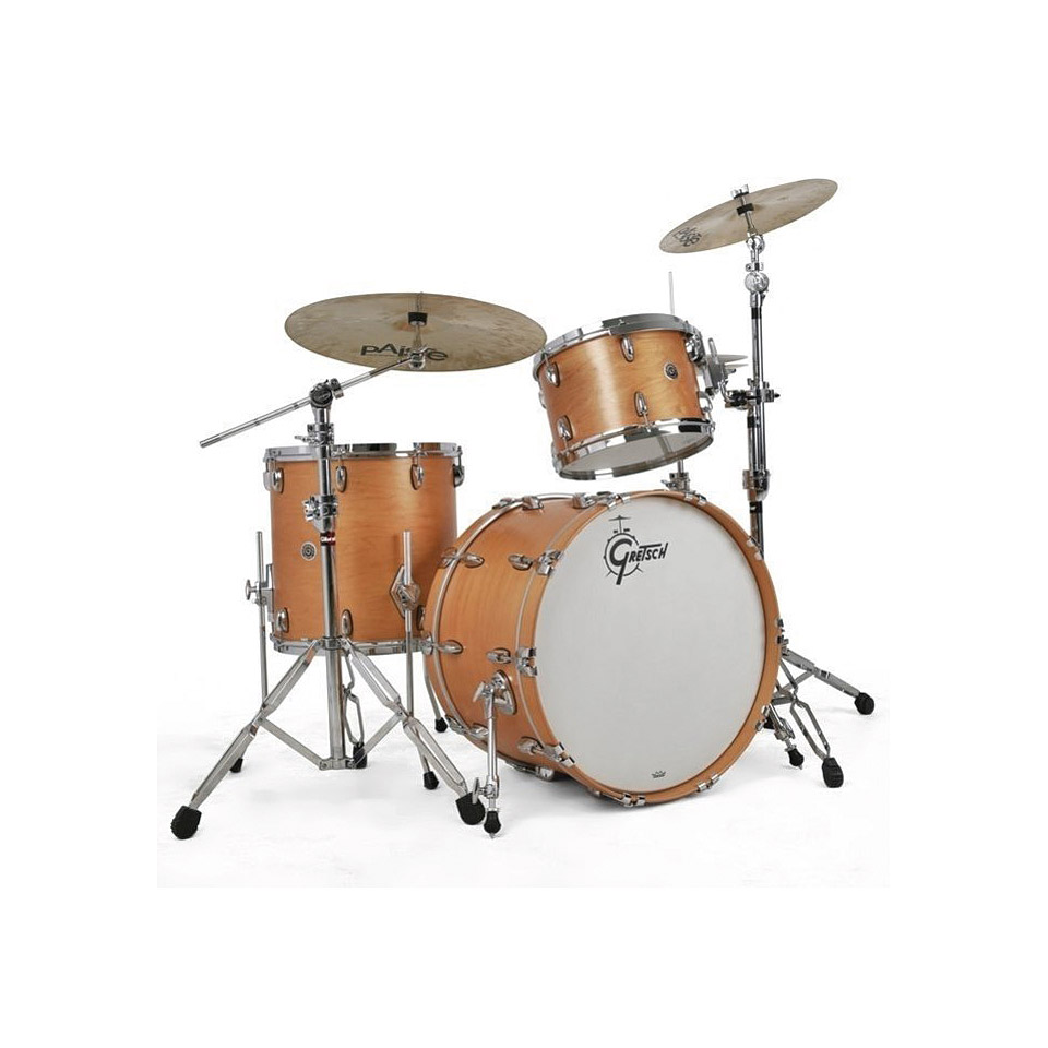 Gretsch Drums USA Brooklyn 20" Satin Natural Drumset Schlagzeug Gretsch Drums USA Brooklyn 20" Satin Natural Drumset Schlagzeug von Gretsch Drums
