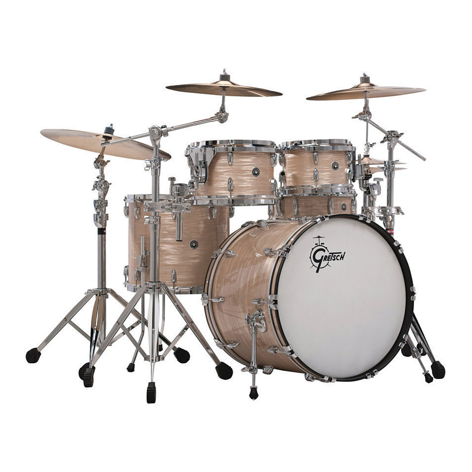 Gretsch Drums USA Brooklyn 22" Cream Oyster Drumset Schlagzeug von Gretsch Drums