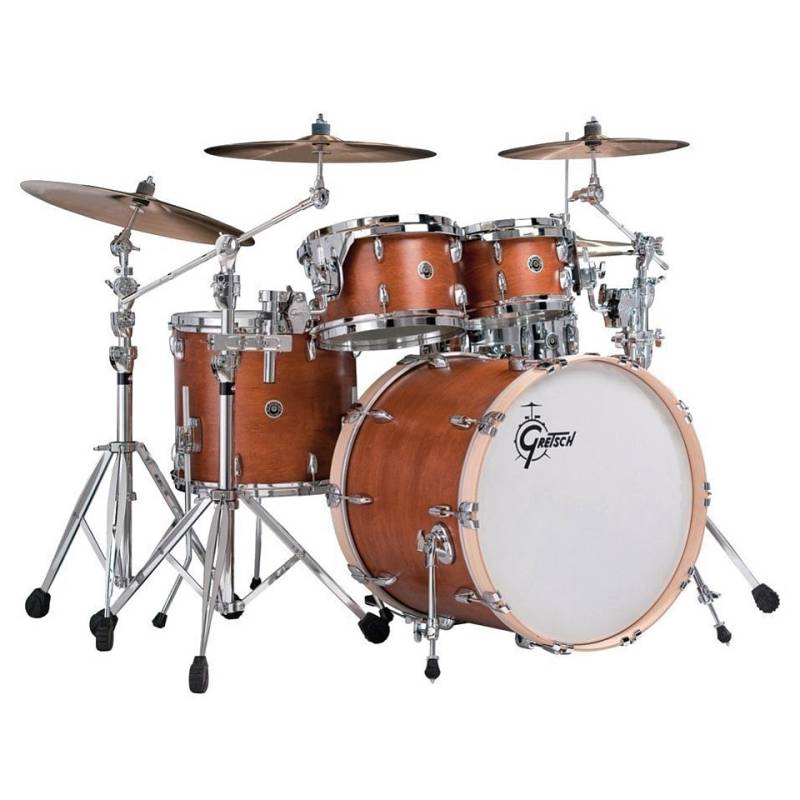 Gretsch Drums USA Brooklyn 22" Satin Mahogany Drumset Schlagzeug von Gretsch Drums