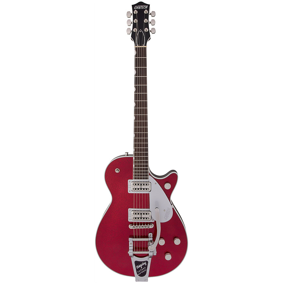 Gretsch Guitars G6129T Red Sparkle PE E-Gitarre von Gretsch Guitars