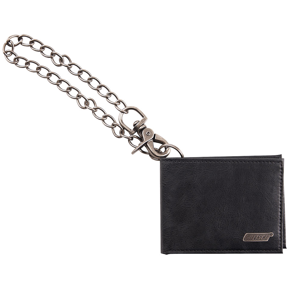 Gretsch Guitars Limited Edition Leather Wallet with Chain, Black Gretsch Guitars Limited Edition Leather Wallet with Chain, Black von Gretsch Guitars