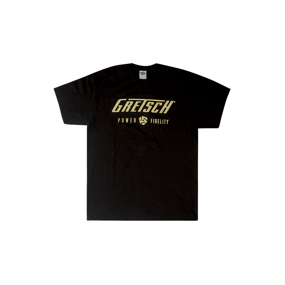 Gretsch Guitars Power & Fidelity Logo XL T-Shirt von Gretsch Guitars