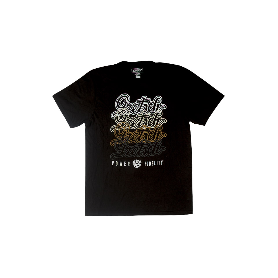 Gretsch Guitars T-Shirt Script Logo Black S T-Shirt von Gretsch Guitars