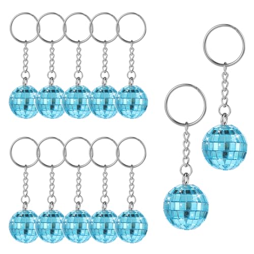 12 Stück Discokugel-Schlüsselanhänger,spiegelkugel Schlüssel Anhänger,Disco Kugel Schlüsselanhänger,Ball Partyzubehör,1970er Jahre Partygeschenke Set für Halloween Weihnachten Party Deko-Blau 12 Stück Discokugel-Schlüsselanhänger,spiegelkugel Schlüssel Anhänger,Disco Kugel Schlüsselanhänger,Ball Partyzubehör,1970er Jahre Partygeschenke Set für Halloween Weihnachten Party Deko-Blau von Grevosea