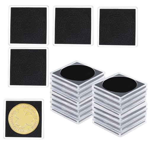 20 Stück Münzhüllen Verstellbare Münzen Hüllen Münzen Sammelalbum Coin Cases Holder 20/25/30/35/40mm Münzhalter Acryl-Münzsammelhüllen Münzhüllen Münzkapseln für Sammler 20 Stück Münzhüllen Verstellbare Münzen Hüllen Münzen Sammelalbum Coin Cases Holder 20/25/30/35/40mm Münzhalter Acryl-Münzsammelhüllen Münzhüllen Münzkapseln für Sammler von Grevosea