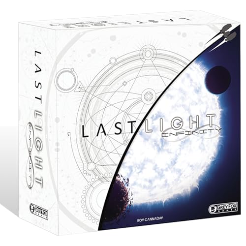 Grey Fox Games Last Light: Infinity Expansion | Strategiespiel | Weltraumforschung | 2 bis 8 Spieler | 60 Minuten Grey Fox Games Last Light: Infinity Expansion | Strategiespiel | Weltraumforschung | 2 bis 8 Spieler | 60 Minuten von Grey Fox Games