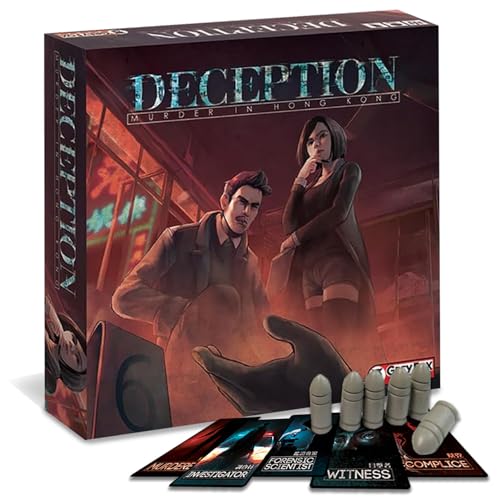 Heidelberger Spieleverlag JT001 Getäuscht: Mord in Hong Kong Jolly Thinker Deutsch/Englisch, Mehrfarbig von Grey Fox Games