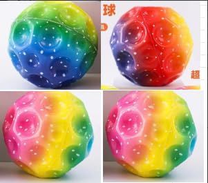 Grillix 4 StüCk Astro Jump Ball Set, Space Moon Ball Interaktives Spielzeug zum Stressabbau, Extra Hochwertige und Robuste Springball für Kinder, Geeignet für Drinnen und DraußEn Grillix 4 StüCk Astro Jump Ball Set, Space Moon Ball Interaktives Spielzeug zum Stressabbau, Extra Hochwertige und Robuste Springball für Kinder, Geeignet für Drinnen und DraußEn von Grillix