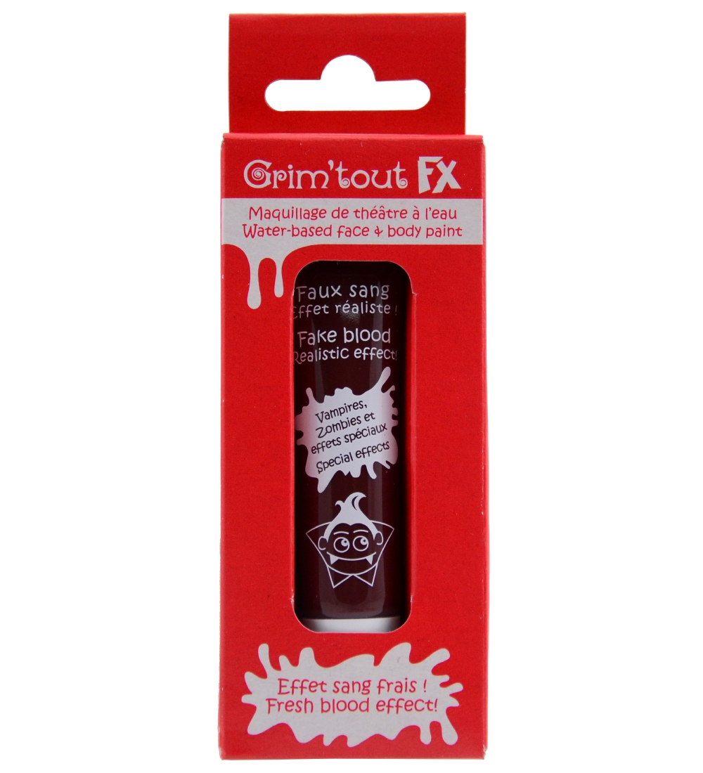 Grim Tout Kinderschminke - 15 ml - Rot Theaterblut - Grim Tout - One Size - Schminke Grim Tout Kinderschminke - 15 ml - Rot Theaterblut - Grim Tout - One Size - Schminke von Grim Tout