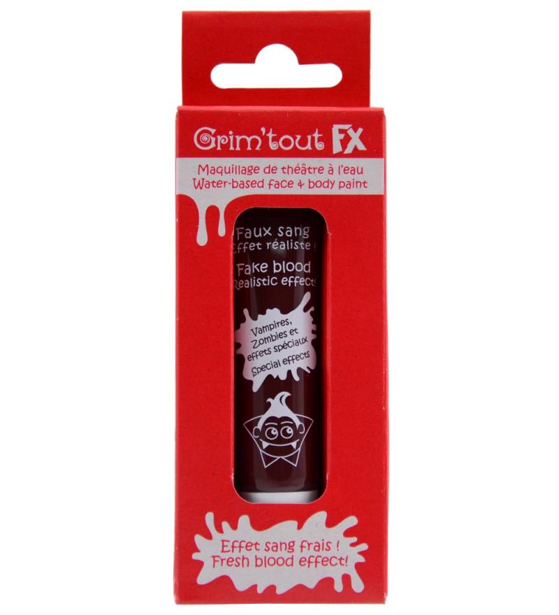 Grim Tout Kinderschminke - 15 ml - Rot Theaterblut - Grim Tout - One Size - Schminke Grim Tout Kinderschminke - 15 ml - Rot Theaterblut - Grim Tout - One Size - Schminke von Grim Tout