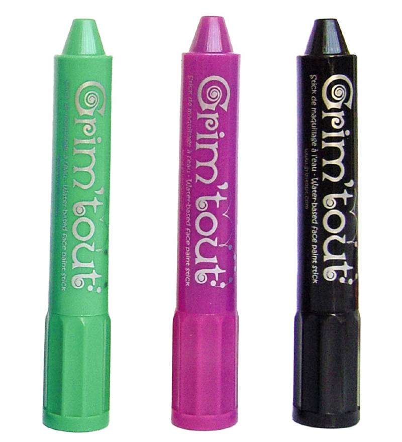 Grim Tout Kinderschminke - 3er-Pack - Hexe - Grim Tout - One Size - Schminke Grim Tout Kinderschminke - 3er-Pack - Hexe - Grim Tout - One Size - Schminke von Grim Tout