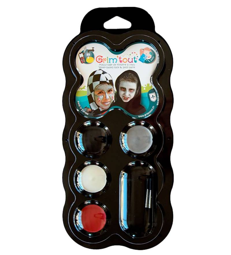 Grim Tout Kinderschminke - Ritter und Pirat - Grim Tout - One Size - Schminke von Grim Tout