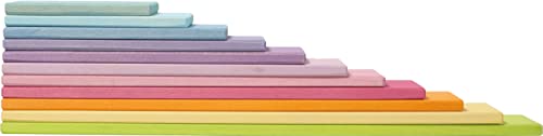 Bauplatten Regenbogen pastell von Grimm's Spiel und Holz Design