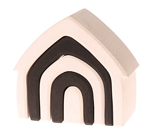 Haus, monochrom von Grimm's Spiel und Holz Design