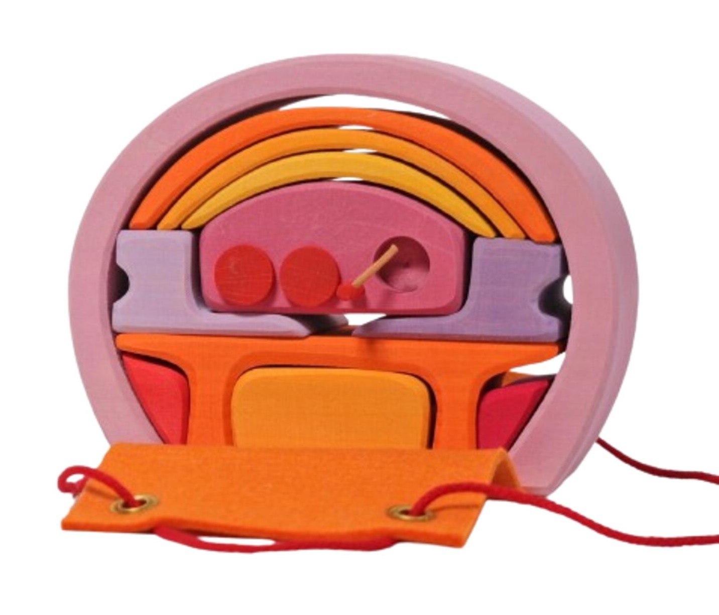 Grimm's Bauhaus - Rosa-Orange Grimm's Bauhaus - Rosa-Orange von Grimm's