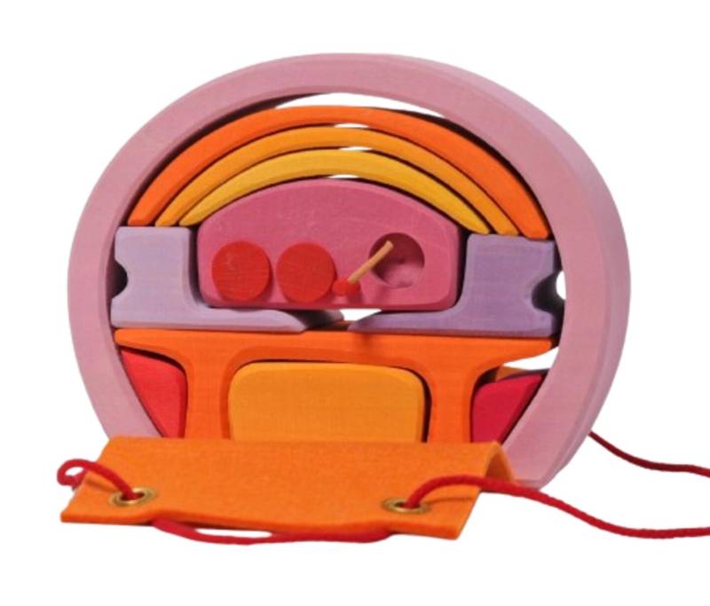 Grimm's Bauhaus - Rosa-Orange Grimm's Bauhaus - Rosa-Orange von Grimm's