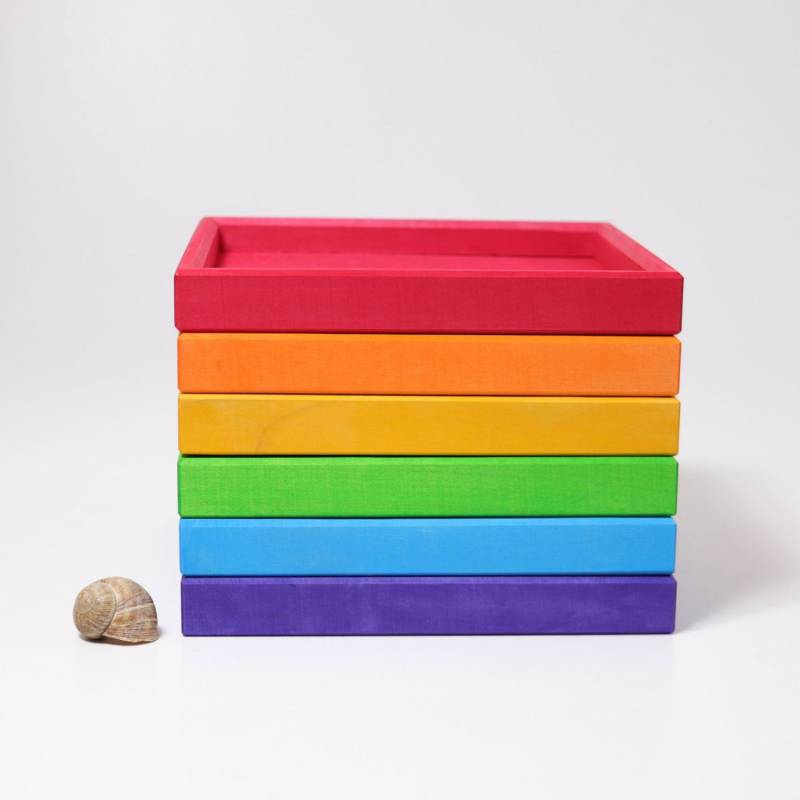 Grimm&#039;s Regenbogen Holzrahmenset - von Grimm&#039;s