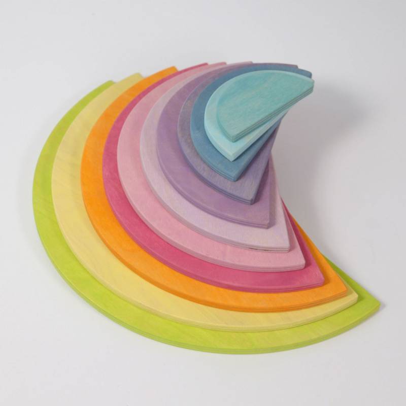 Grimm&#039;s große Regenbogen Halbkreise - Pastell von Grimm&#039;s