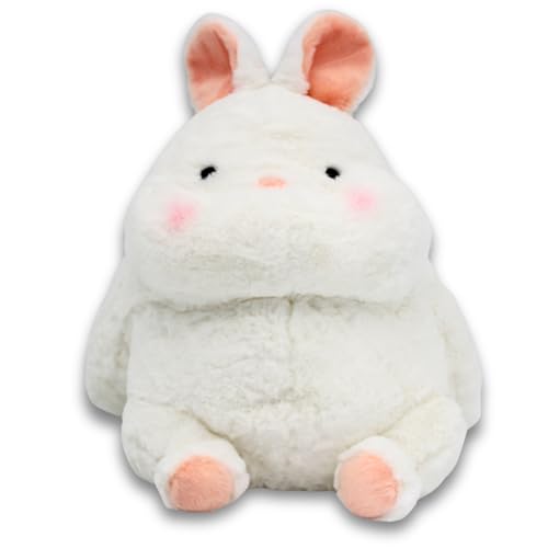 Grimm 30 cm Weiches Kuscheltier - Niedliches Plüschtier für Kinder und Erwachsene Geburtstage und Feiertag (Hase) von Grimm