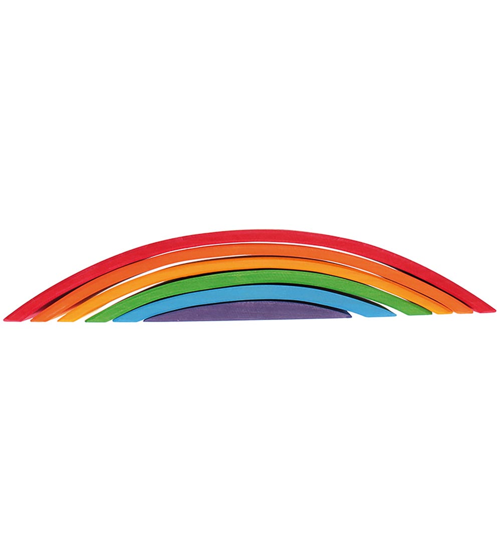 Grimms Holzspielzeug - Regenbogenbrücke - 6 Teile - Mehrfarbig - Grimms - One Size - Bauklötze Grimms Holzspielzeug - Regenbogenbrücke - 6 Teile - Mehrfarbig - Grimms - One Size - Bauklötze von Grimms