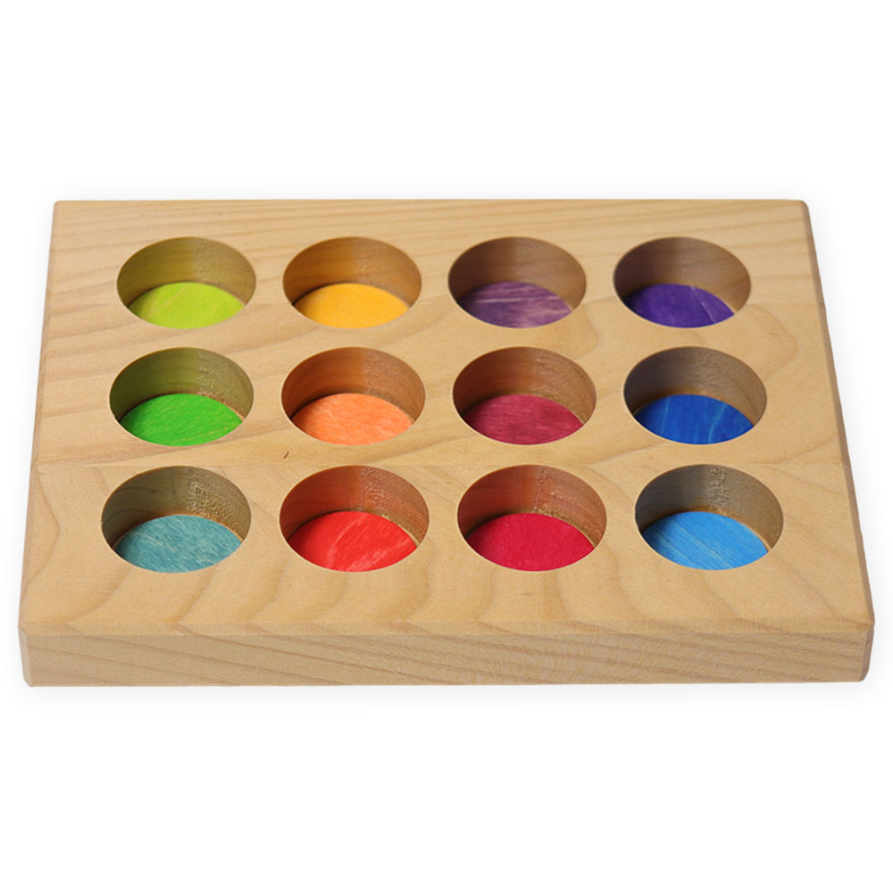 Grimms - Sortierbrett Regenbogen Grimms - Sortierbrett Regenbogen von Grimms