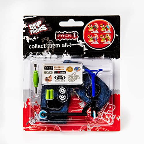 Grip & Tricks - Finger Scooter - Skate - Pack1 - Dimensions: 22 X 13,5 X 2 cm von GRIP&TRICKS