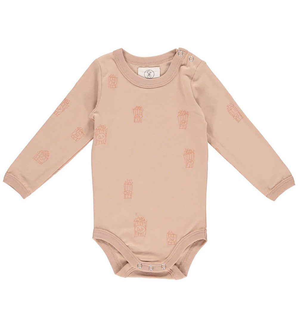 Gro Body l/ä - Sonne - Puderpink - Gro - 62 - Body L/Ä Gro Body l/ä - Sonne - Puderpink - Gro - 62 - Body L/Ä von Gro