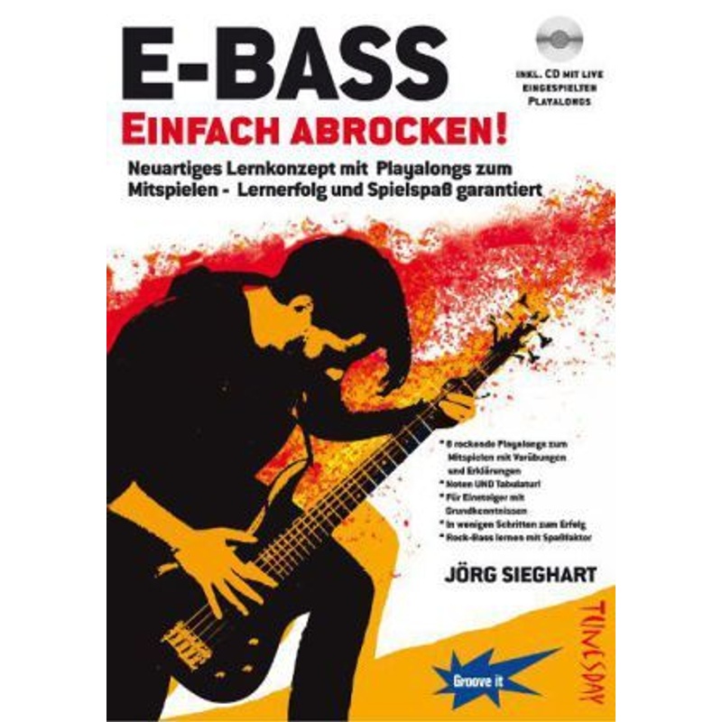 E-Bass - Einfach abrocken!, m. Audio-CD von Groove it