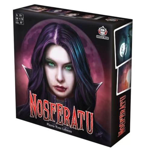 Grosso Modo Éditions - Nosferatu - Jeu de Bluff Coopératif et Prise de Risques - Main de Cartes et Déduction - Parties Rapides - Pour Jouer en Famille - Français - 4 à 10 joueurs - ASY3453 von Grosso Modo Éditions