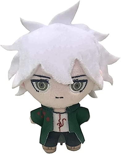 Kokichi Ouma Plushie Shuichi Saihara Plushie Kaede Akamatsu Plüsch-Schlüsselanhänger Plüschpuppe (Nagito Komaeda) von Groydbna