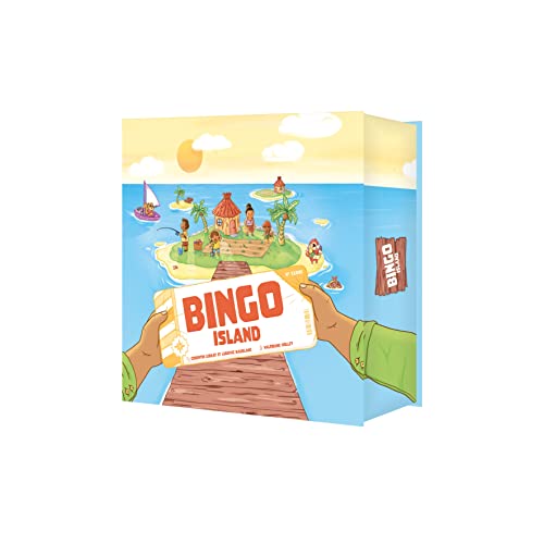 Grrre Games Bingo Island – Gesellschaftsspiel Familie – Gesellschaftsspiel Kinder – Beobachtung, Platzierung, Berührung Grrre Games Bingo Island – Gesellschaftsspiel Familie – Gesellschaftsspiel Kinder – Beobachtung, Platzierung, Berührung von GRRRE Games