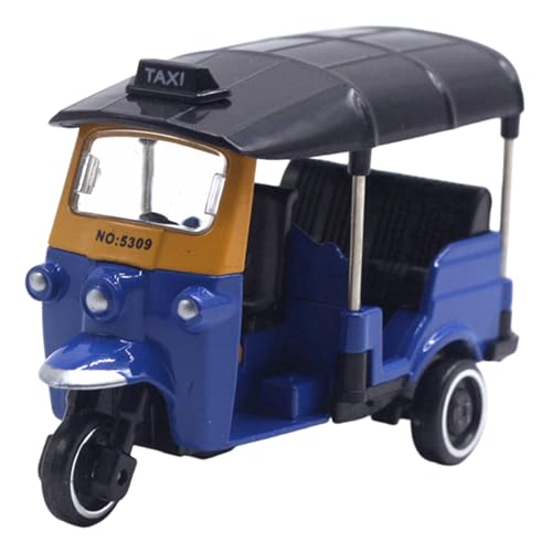 Fahrzeugspielzeug, Kleinkinddreirad, Vintage -Simulationslegierung Tuk Tuk -Fahrzeugspielzeug, sammelbare indische Figuren für die Dekoration und Geschenke zu Hause Fahrzeugspielzeug, Kleinkinddreirad, Vintage -Simulationslegierung Tuk Tuk -Fahrzeugspielzeug, sammelbare indische Figuren für die Dekoration und Geschenke zu Hause von Grtheenumb