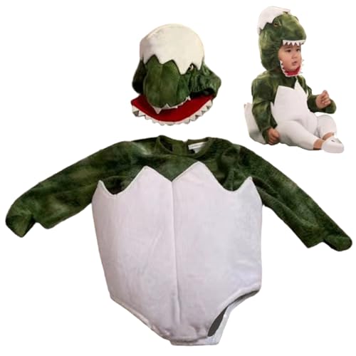 Grtheenumb Dinosaurierkostüm Kleinkind, Baby Dinosaurierkostüm weiches lustiges Ei Kleinkind für Halloween -Weihnachtsfeier Cosplay, geeignet für Babys mit einer Höhe von 27, 6 Zoll Grtheenumb Dinosaurierkostüm Kleinkind, Baby Dinosaurierkostüm weiches lustiges Ei Kleinkind für Halloween -Weihnachtsfeier Cosplay, geeignet für Babys mit einer Höhe von 27, 6 Zoll von Grtheenumb