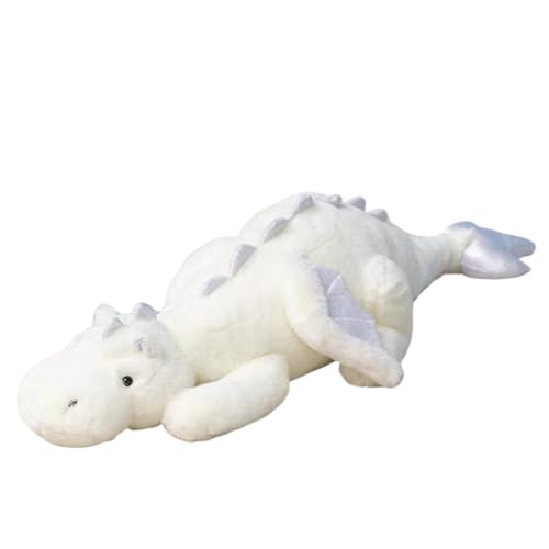 Grtheenumb Drachengefüllte Tier, 35 Zoll lang süßer Dinosaurier Plüsch, weicher Fuzzy Dragon Kissen mit Flügel, Tierkörper Kissen für Kinder Jungen Mädchen? Grtheenumb Drachengefüllte Tier, 35 Zoll lang süßer Dinosaurier Plüsch, weicher Fuzzy Dragon Kissen mit Flügel, Tierkörper Kissen für Kinder Jungen Mädchen? von Grtheenumb