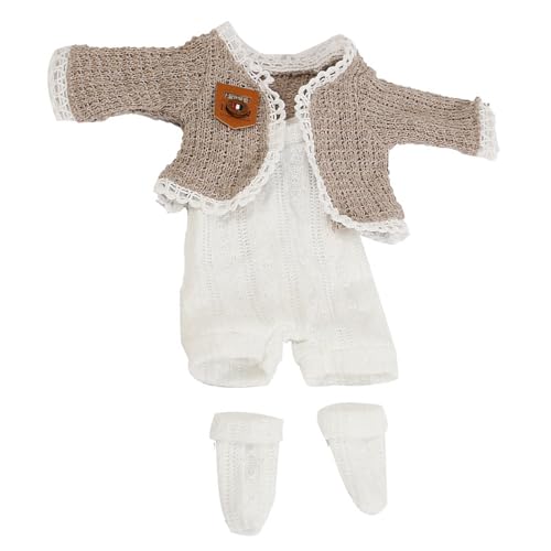 Grtheenumb Kleidung für 12x4 -Zoll -Puppen 1 Set DIY niedliche dekorative Puppenkleidung Simulation Winter Befestigungsband Schlafzubehör, Khaki Grtheenumb Kleidung für 12x4 -Zoll -Puppen 1 Set DIY niedliche dekorative Puppenkleidung Simulation Winter Befestigungsband Schlafzubehör, Khaki von Grtheenumb
