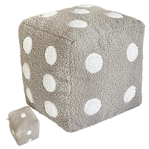 Grtheenumb Würfel Kissen 8x8 Zoll weich gefüllte Würfel Kissen süße Simulation Plüschspielzeug für Sofa Bett Couch Dekor Grtheenumb Würfel Kissen 8x8 Zoll weich gefüllte Würfel Kissen süße Simulation Plüschspielzeug für Sofa Bett Couch Dekor von Grtheenumb